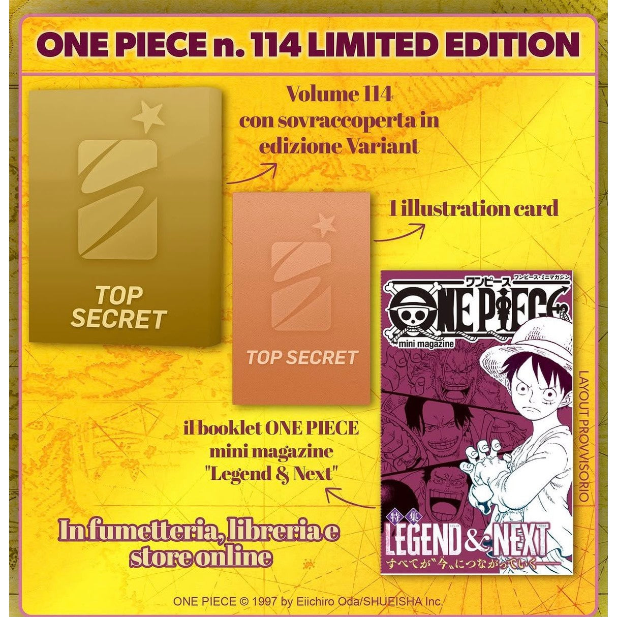 ""PRE-ORDER"" ONE PIECE 114 - LIMITED EDITION