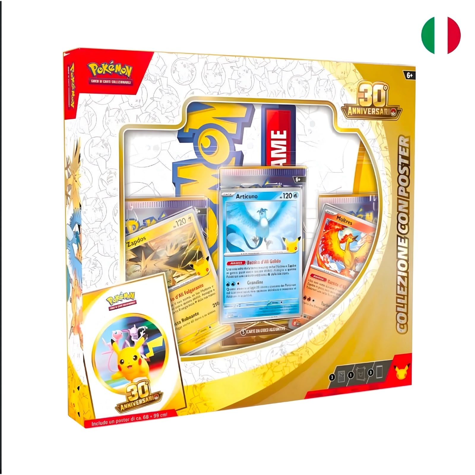 ""PRE-ORDER"" Pokemon 30° Anniversario - Collezione con Poster (IT)
