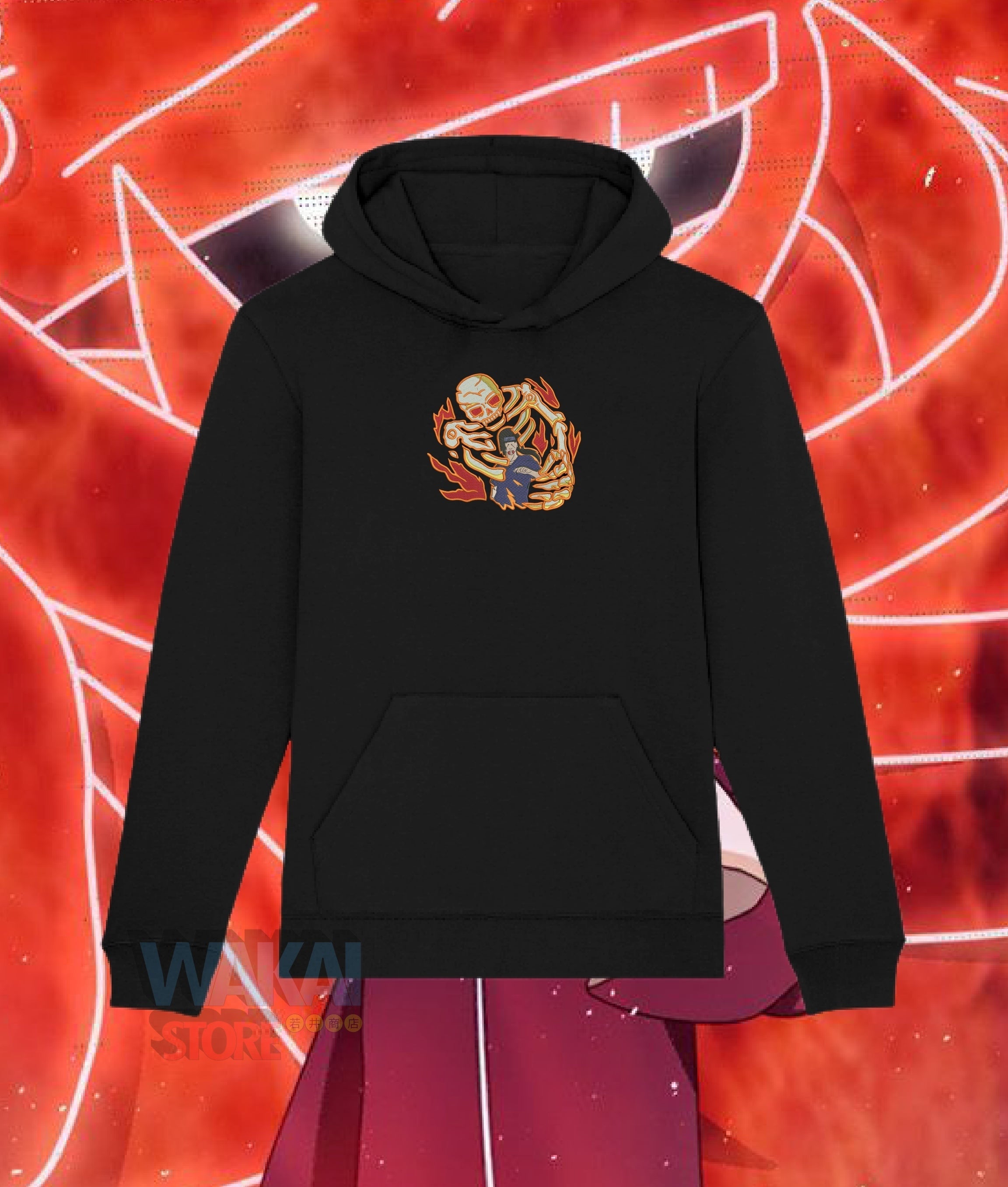 Red Skeleton Hoodie