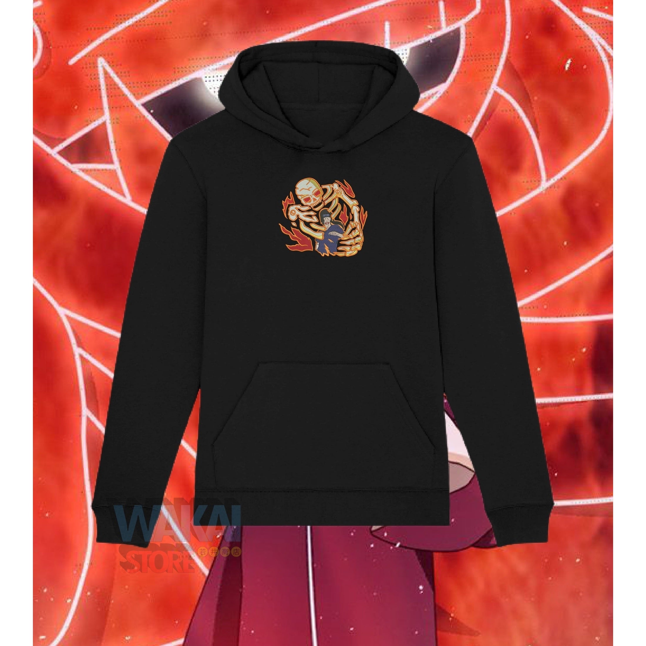 Red Skeleton Hoodie