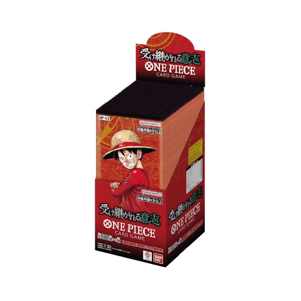 One Piece - Carrying On His Will OP13 - Display da 24 Buste (JAP)