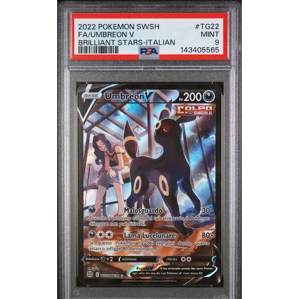 Umbreon V (BRS TG22) - PSA 9