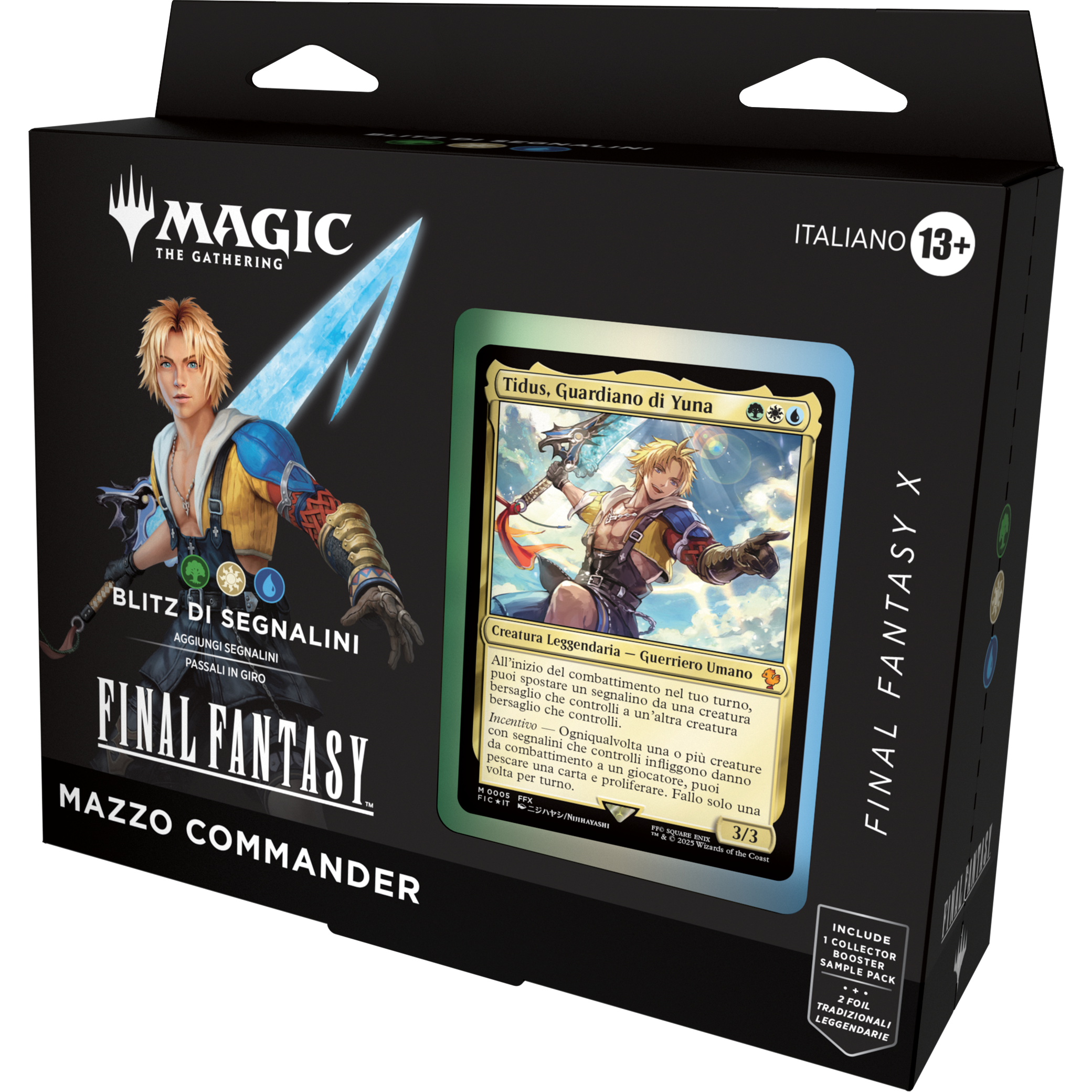 Mazzo Commander di Magic: The Gathering FINAL FANTASY X - Blitz di Segnalini (IT)