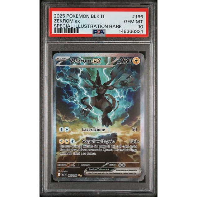 Zekrom ex (BLK 166) - PSA 10