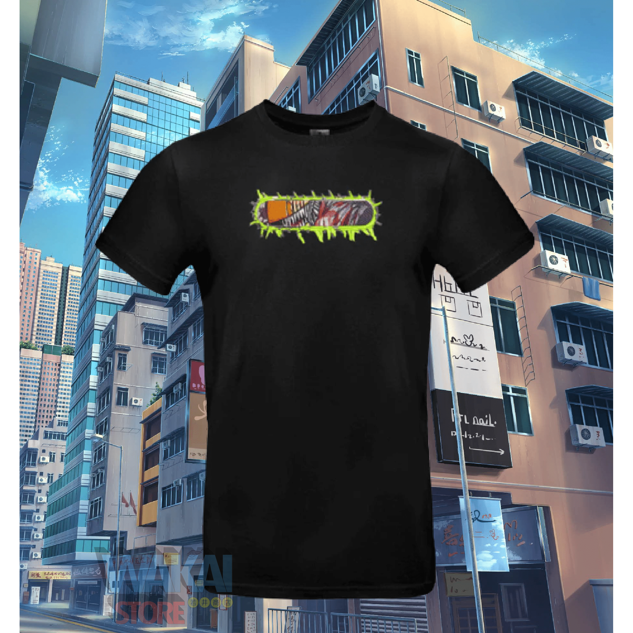 Camiseta Devil Chainsaw