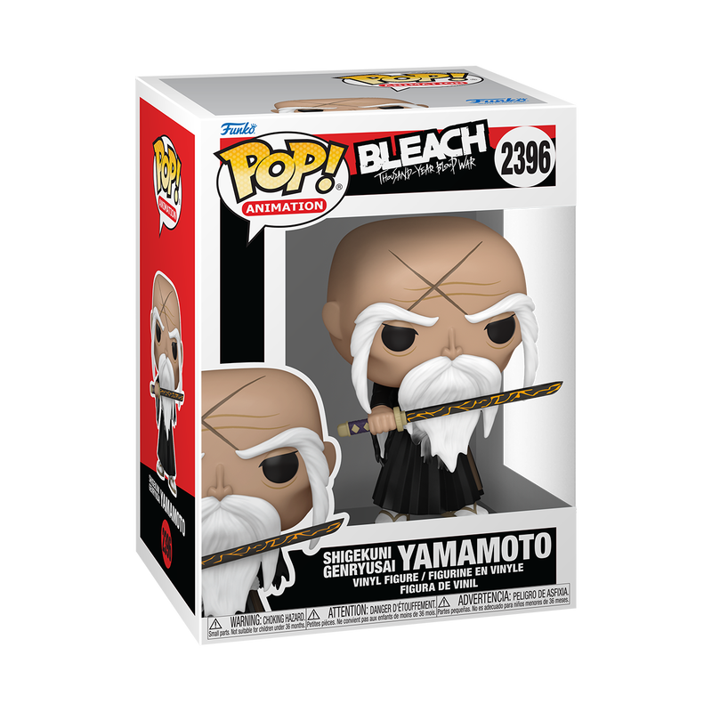 ""PRE-ORDER"" BLEACH TYBW S1 - POP FUNKO VINYL FIGURE 2396 GENRYUSAI SHIGEKUNI YAMAMOTO 9CM