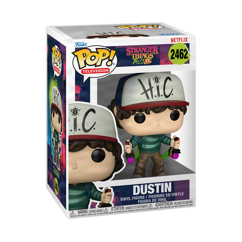 ""PRE-ORDER"" STRANGER THINGS: TALES FROM '85 - POP FUNKO VINYL FIGURE 2462 DUSTIN 9CM
