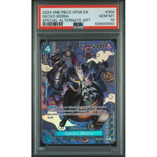 Gecko Moria (ST03-004) - PSA 10