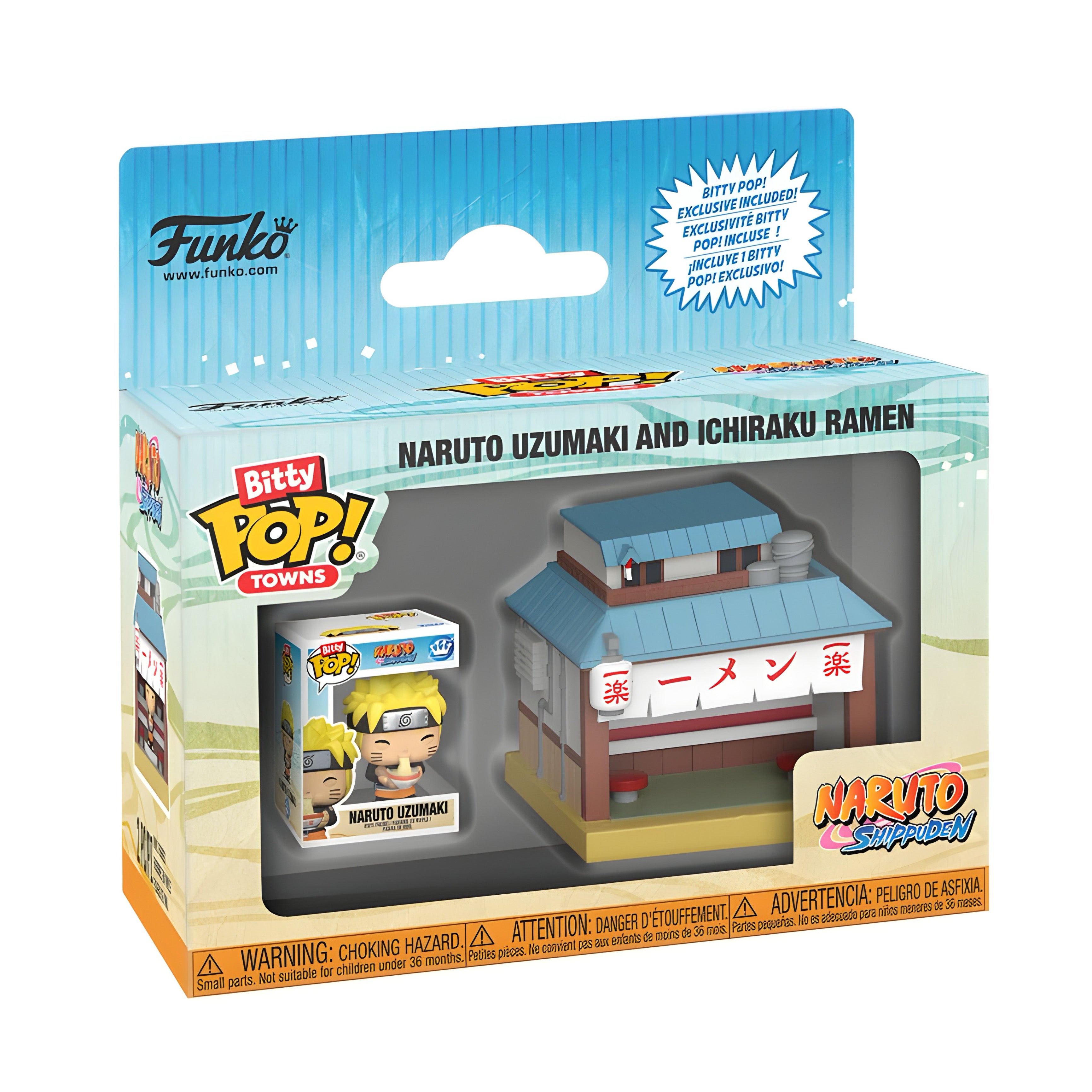 NARUTO FUNKO BITTY POP! NARUTO SHIPPUDEN ICHIRAKU RAMEN
