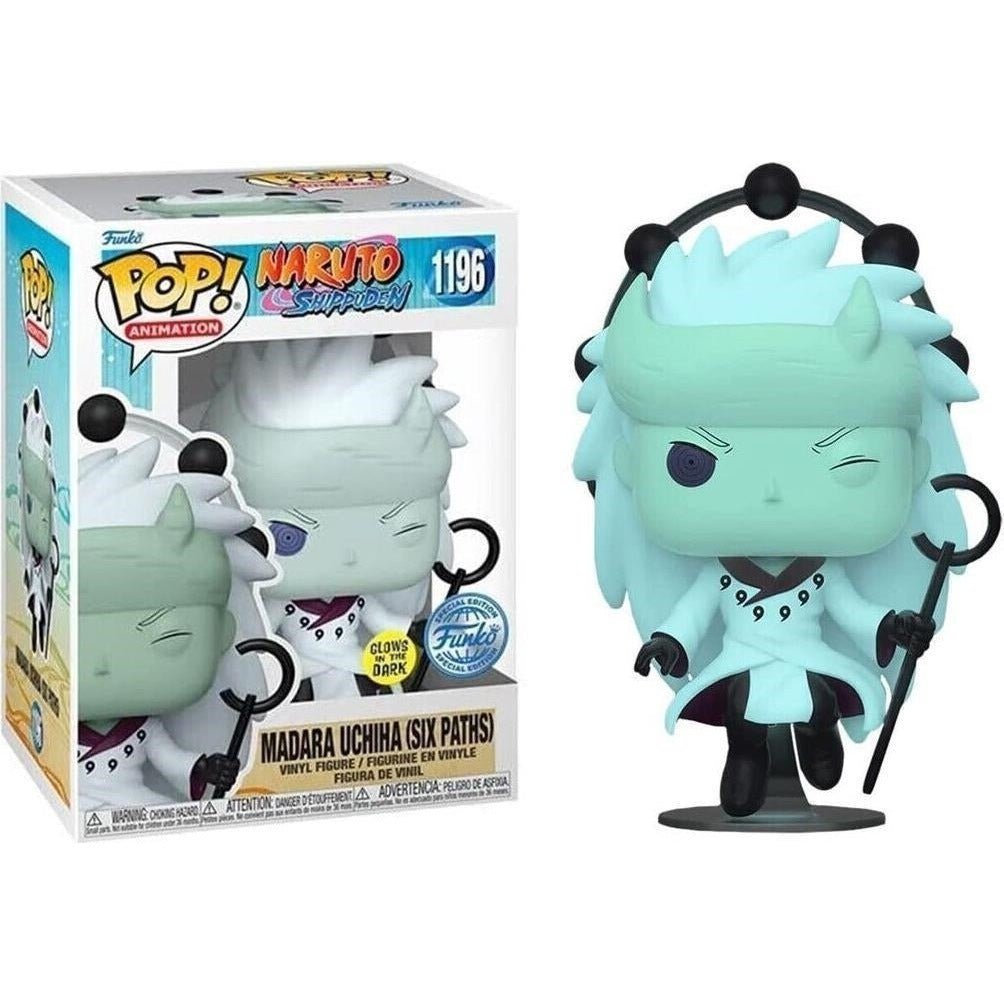 Naruto Shippuden: Funko Pop! Animation - Madara Uchiha (Six Paths) Glows In The Dark) (Vinyl Figure 1196)