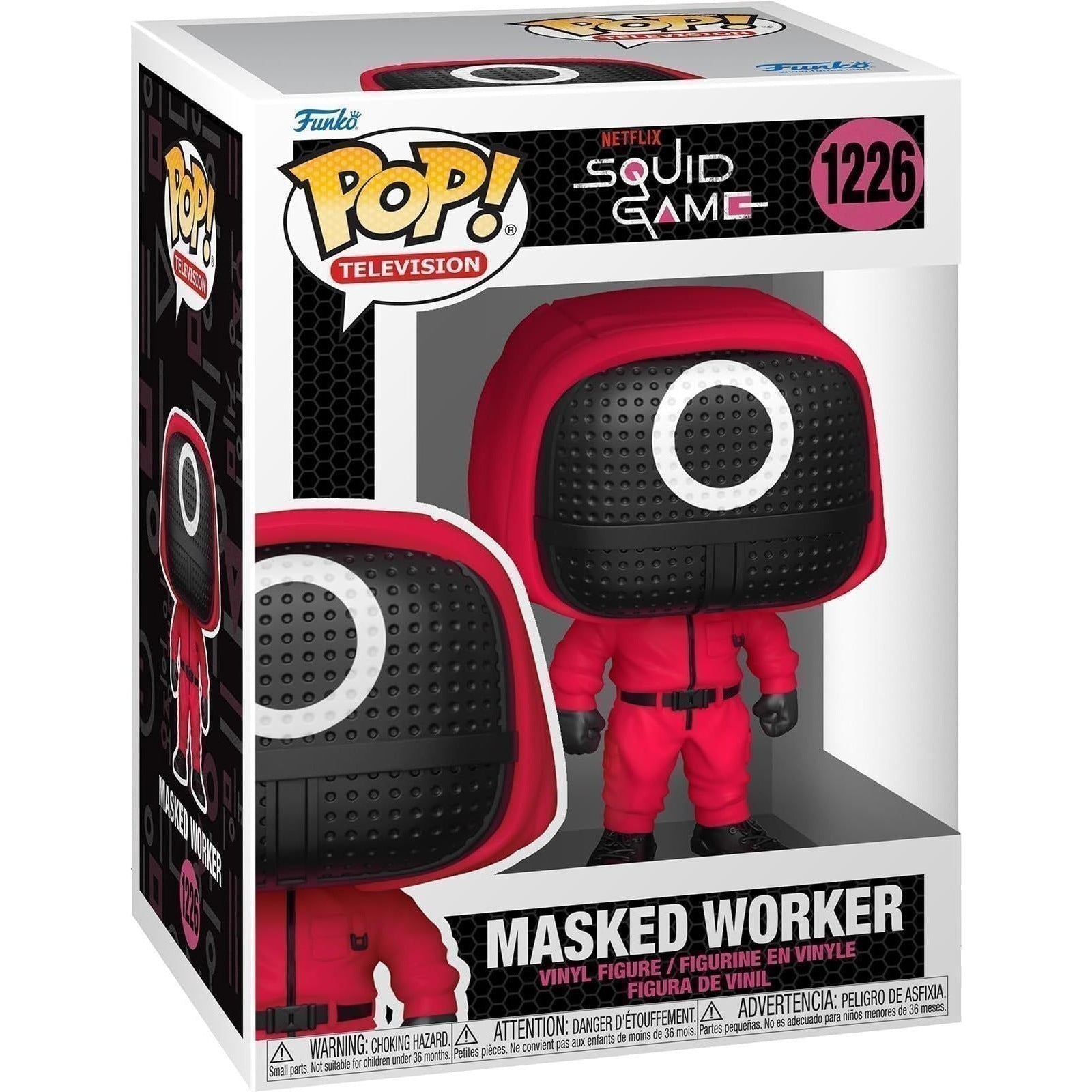 ""PRE-ORDER"" Squid Game: Funko Pop! Television - Masked Worker (Vinyl Figure 1226)