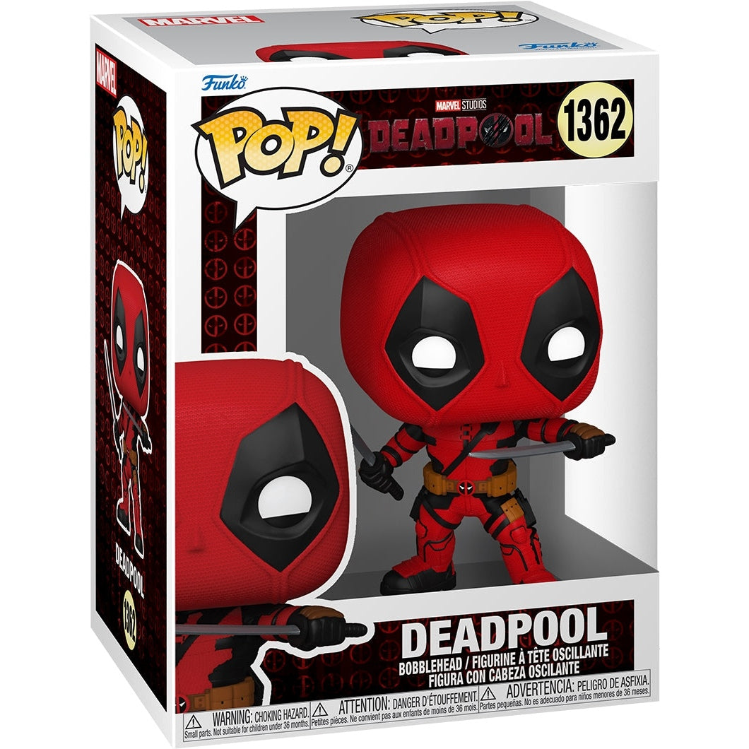 Marvel: Funko Pop! - Deadpool 3 - Deadpool (Vinyl Figure 1362)