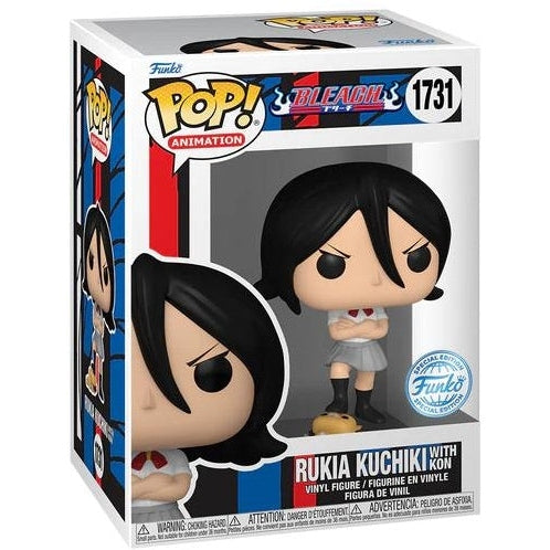 Bleach: Funko Pop! Animation - Rukia Kuchiki With Kon (Vinyl Figure 1731)