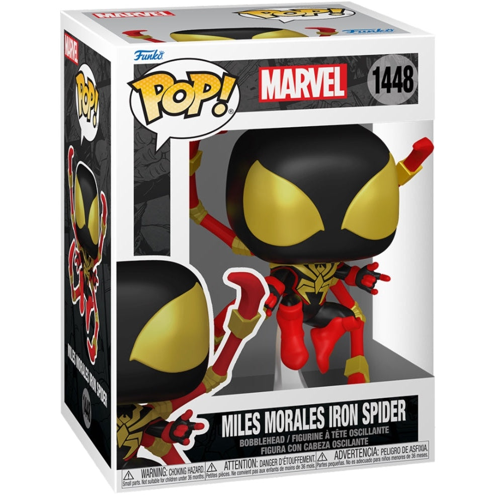 Marvel: Funko Pop! Spider-Man - Miles Morales Iron Spider (Vinyl Figure 1448)