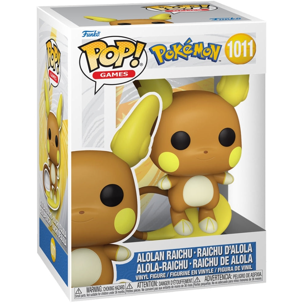 Pokemon: Funko Pop! Games - Raichu (Alolan)