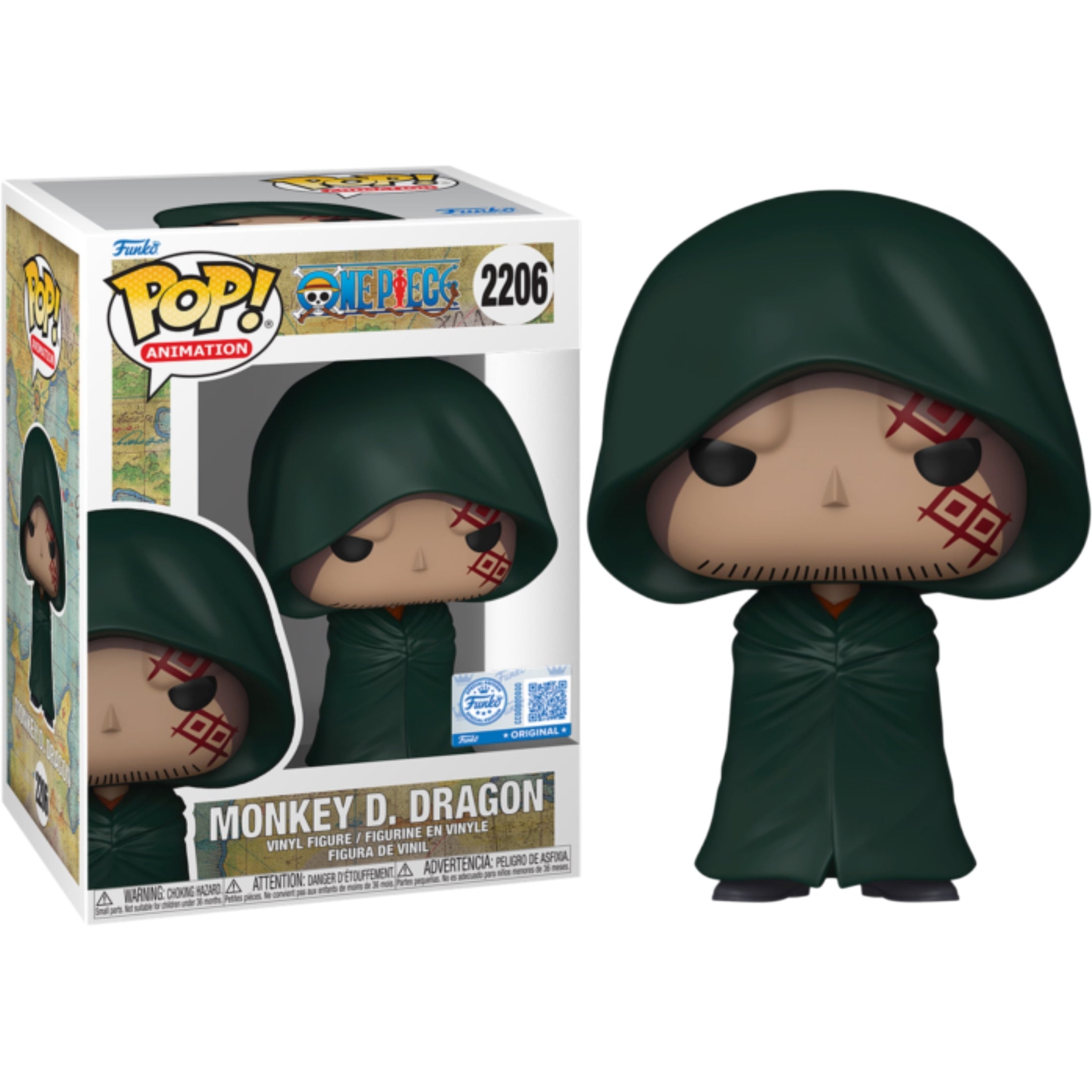 One Piece: Funko Pop! Animation - Monkey D. Dragon (2206)