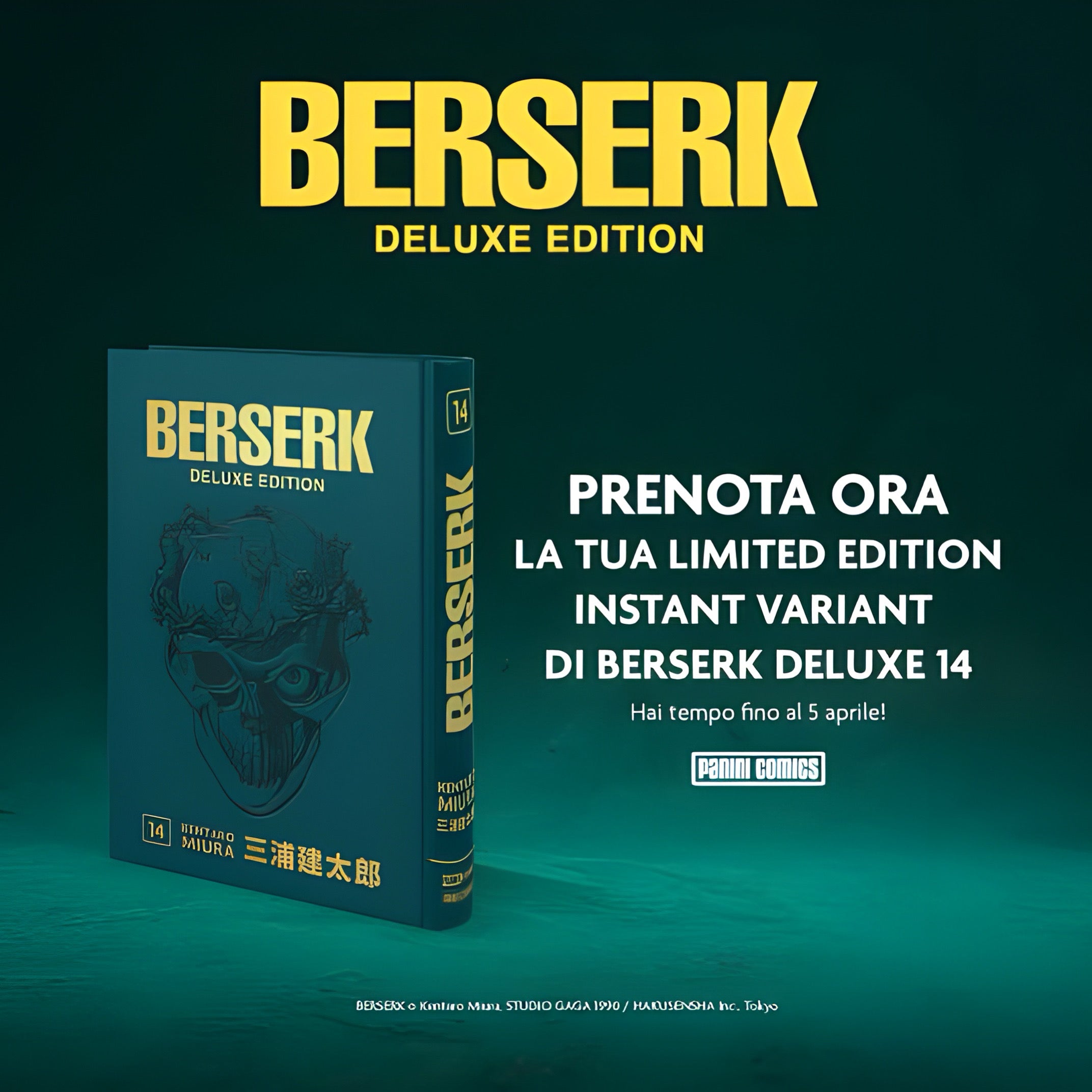 “”PRE-ORDER”” Berserk Variant Deluxe 14 Limited Edition