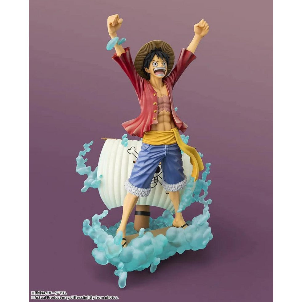 ""PRE-ORDER"" One Piece Monkey D Luffy Setting Out For The New World Figuartszero Startune