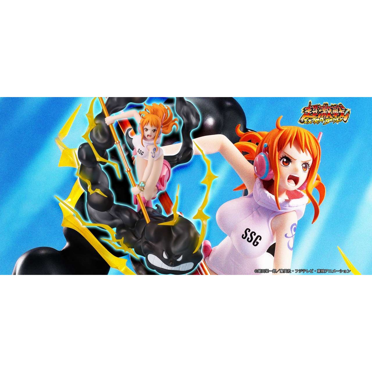 ""PRE-ORDER"" One Piece Nami Extra Battle Lightning Blast Figuarts Zero