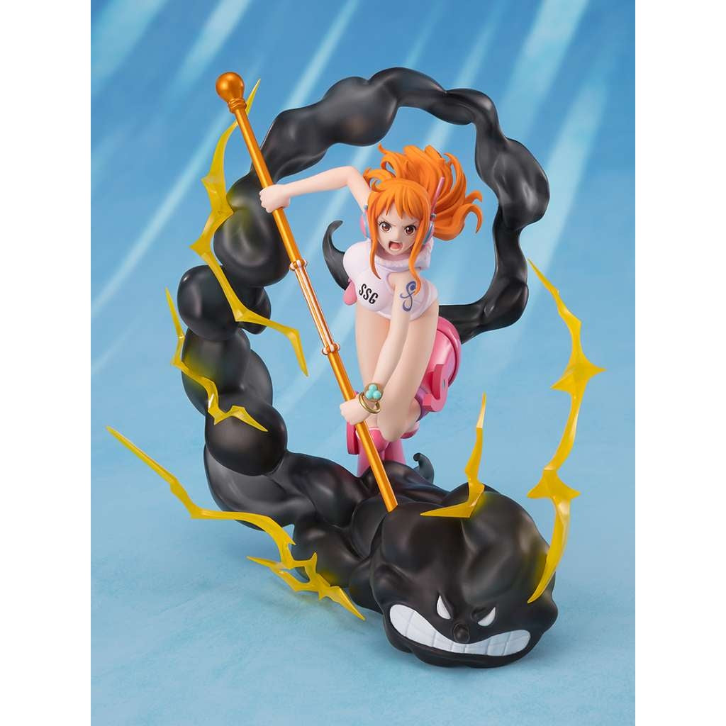 ""PRE-ORDER"" One Piece Nami Extra Battle Lightning Blast Figuarts Zero