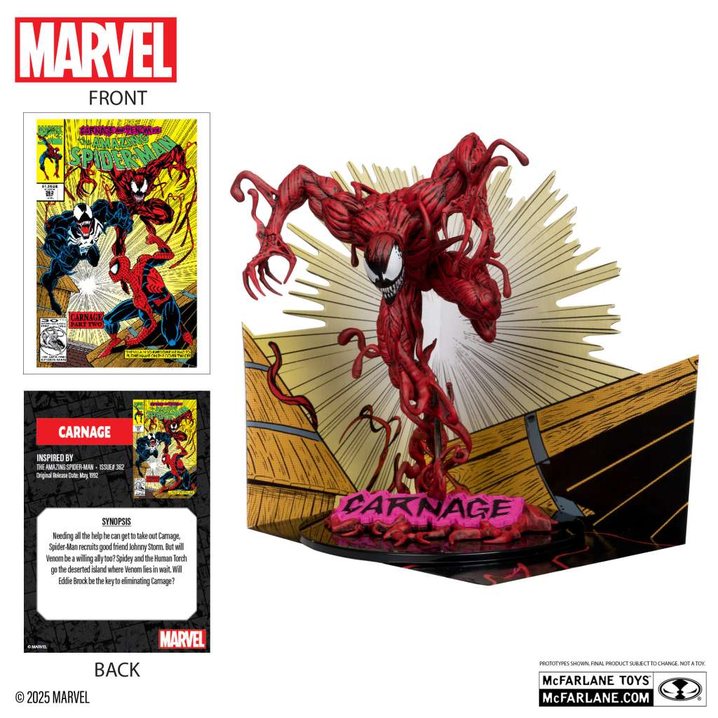 Marvel Collection 1/10 Carnage (Amazing Spider-man #362)