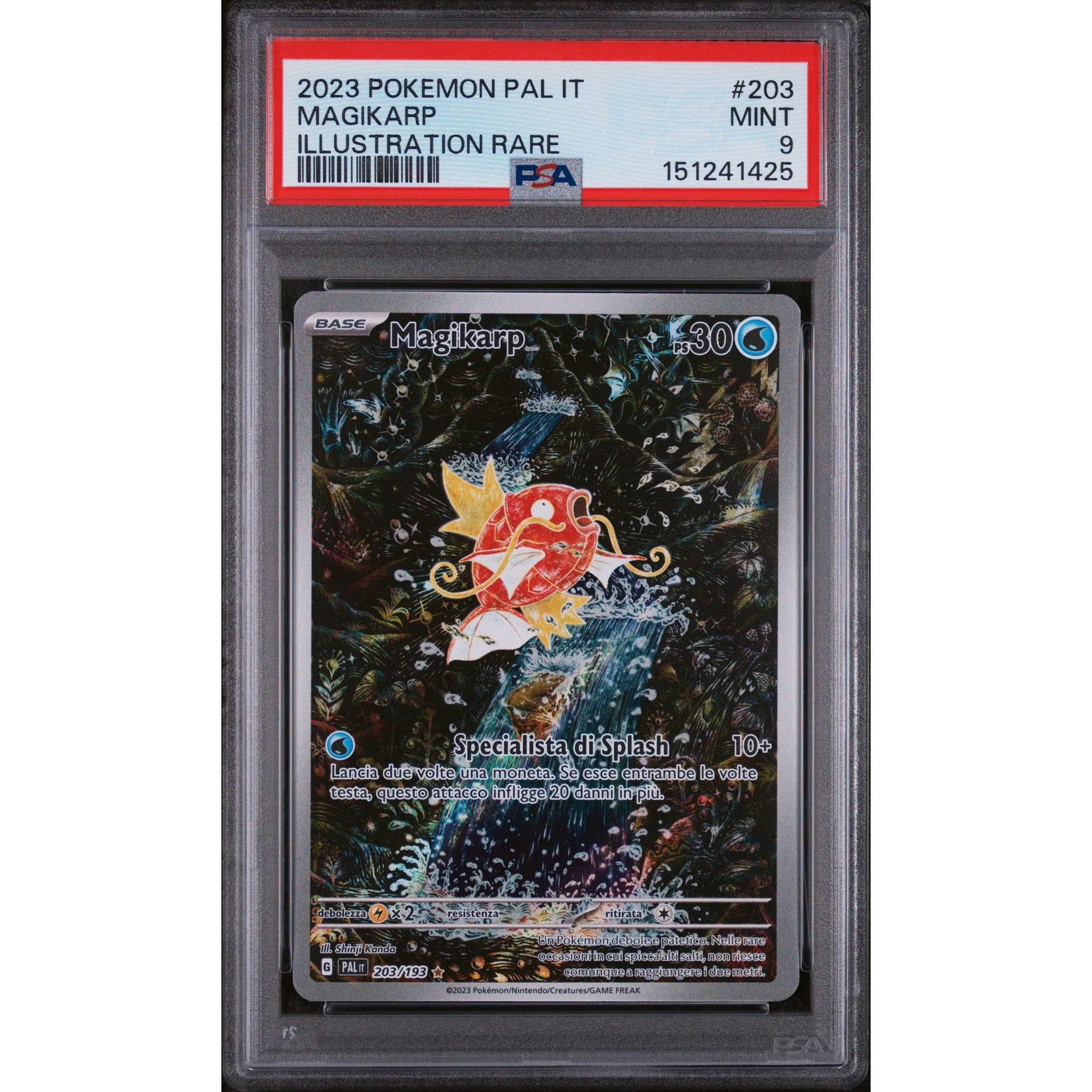 Magikarp (PAL 203) - PSA 9