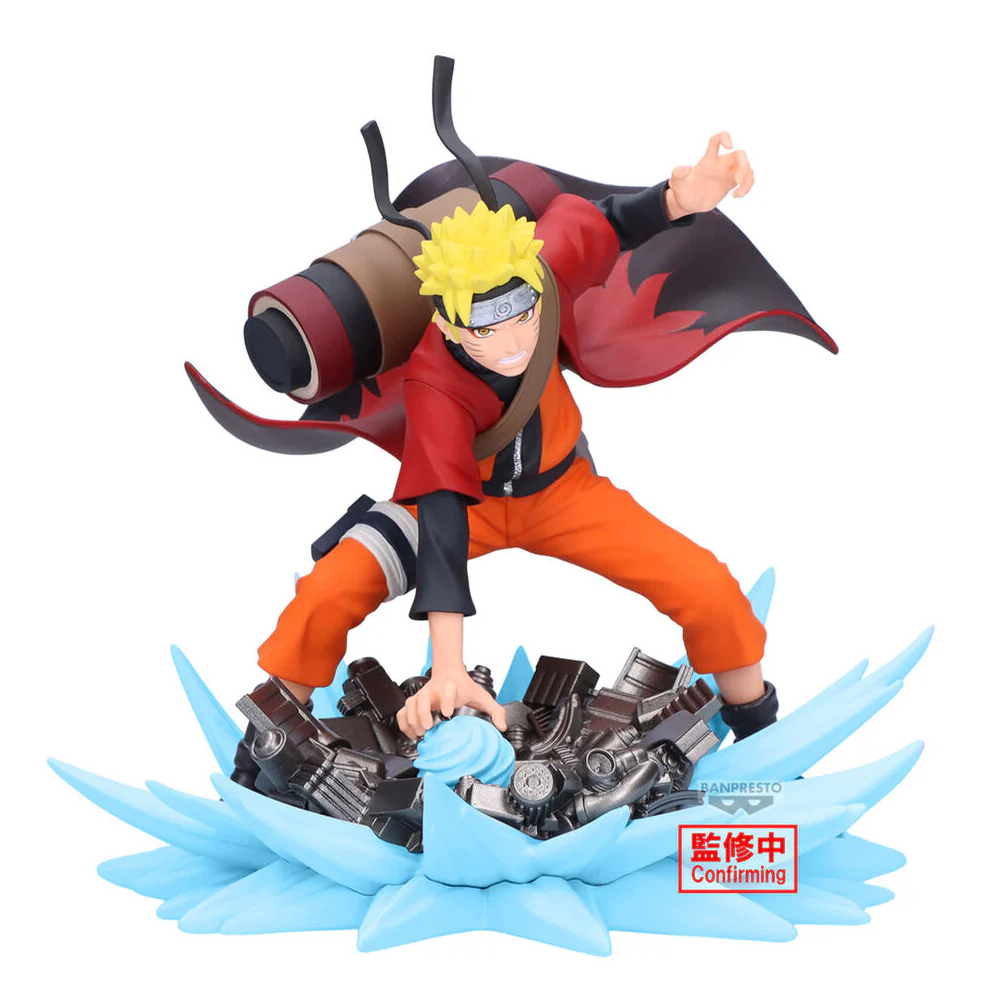 NARUTO: SHIPPUDEN - MEMORABLE SAGA - NARUTO UZUMAKI - STATUA 12CM