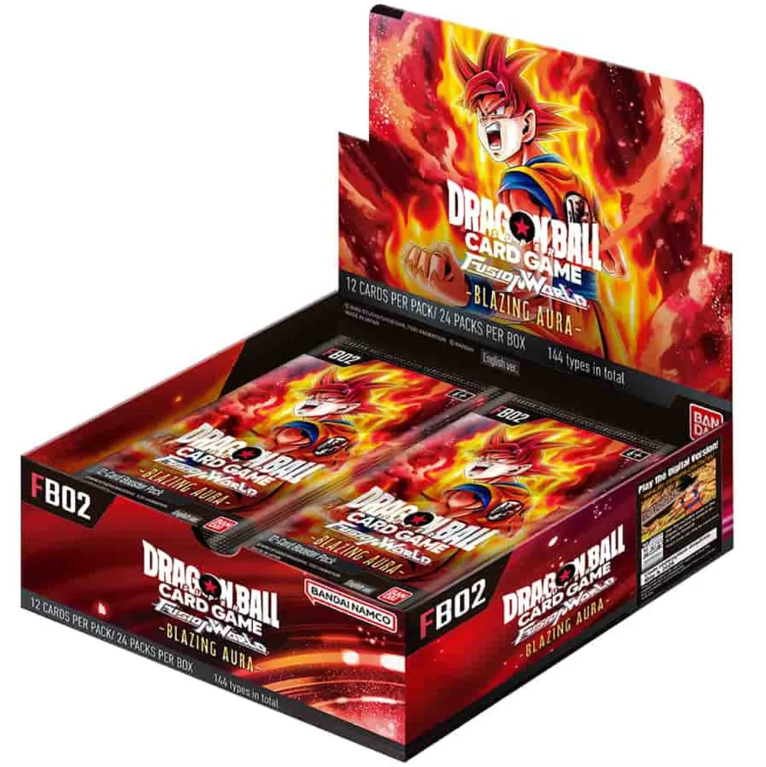 Dragon Ball Super TCG Fusion World – Booster Box – FB-02 Blazing Aura (ENG)
