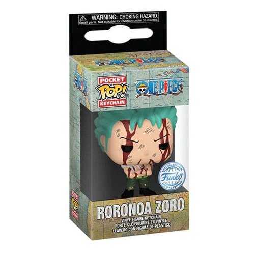 Key Funko POP! One Piece: Roronoa Zoro Nothing Happened EXM