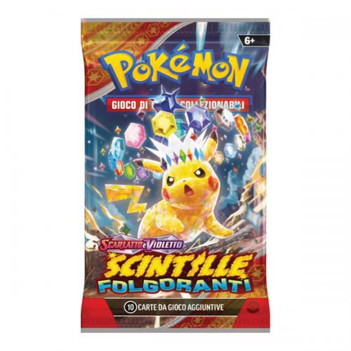 Pokemon Busta Singola SV08 Scintille Folgoranti ITA