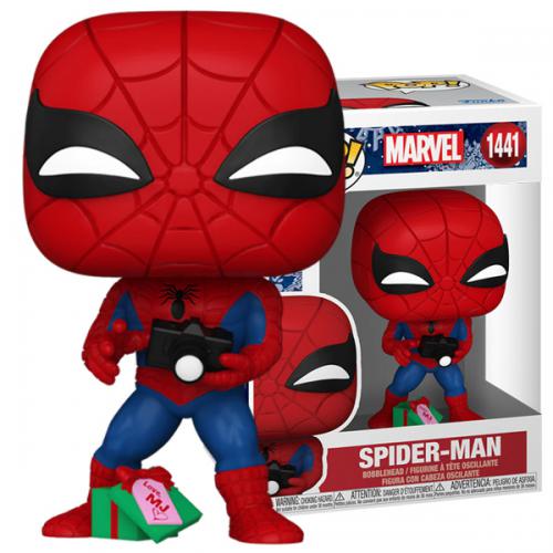 Funko POP! Marvel Holiday: Spider-Man w/Open Gift (1441)