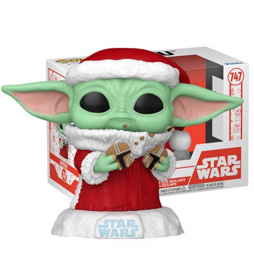 Funko POP! Marvel Holiday: Mandalorian Grogu (747)