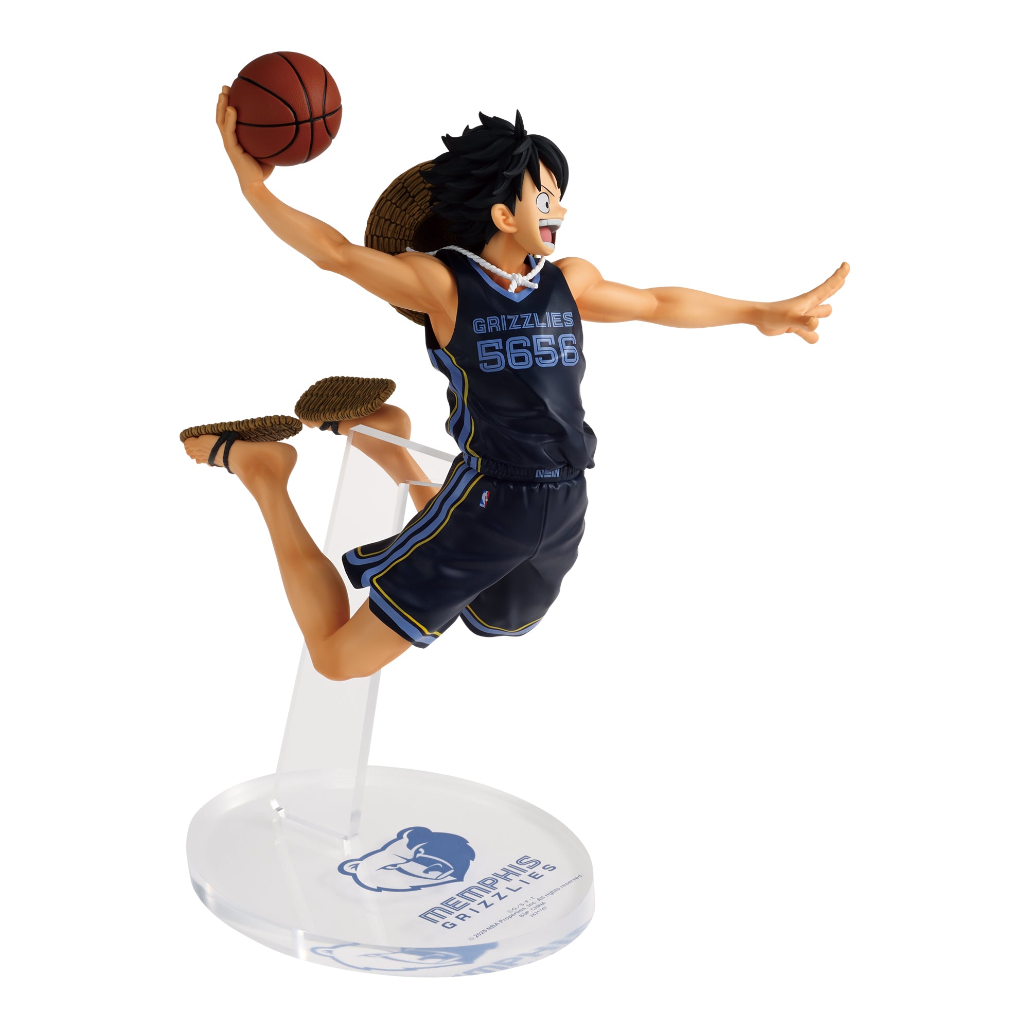 ""PRE-ORDER"" ONE PIECE ×NBA  MASTER STARS PIECE THE MONKEY.D.LUFFY MEMPHIS GRIZZLIES