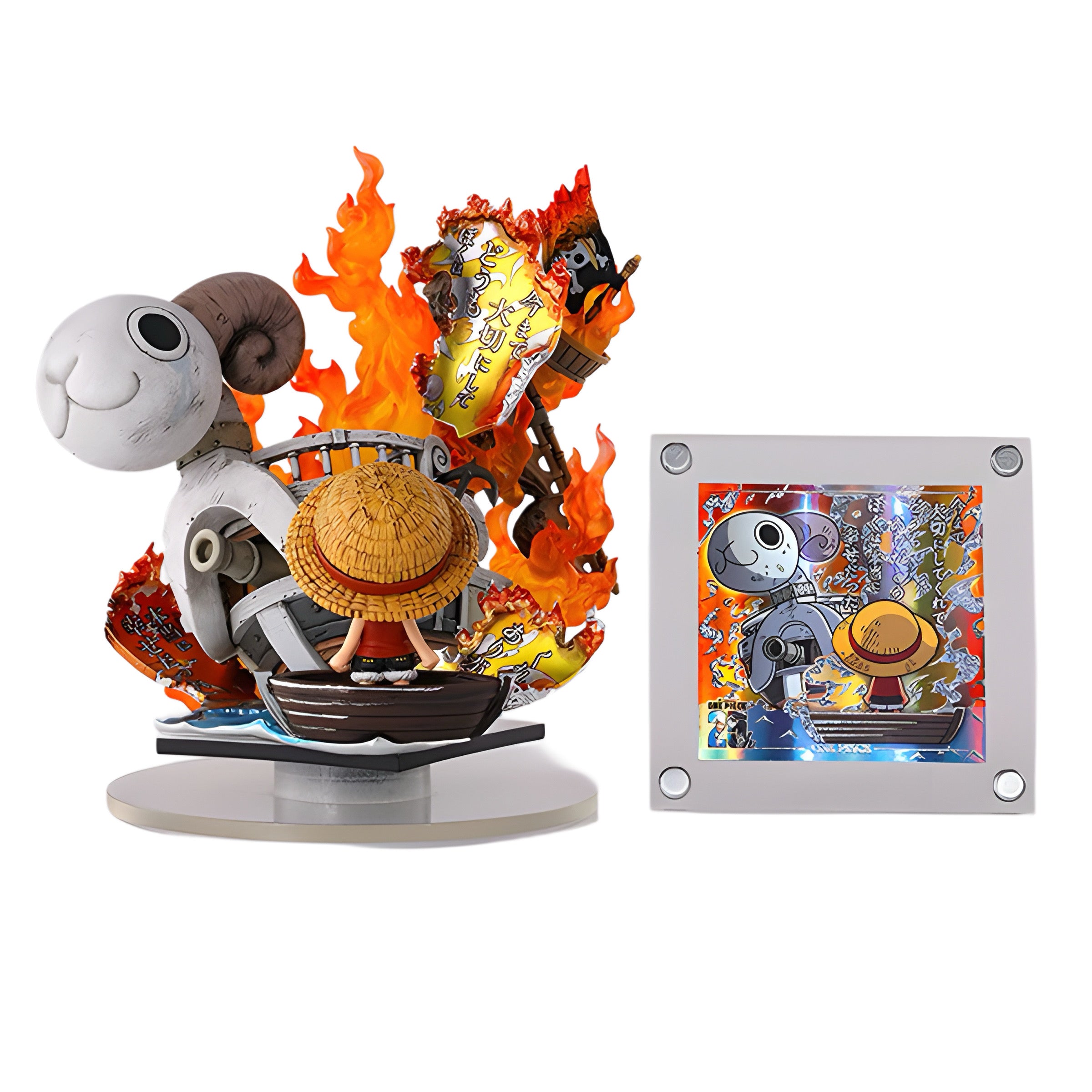 “”PRE-ORDER”” One Piece Shokugan Niformation Tsukuru Going Merry 11cm