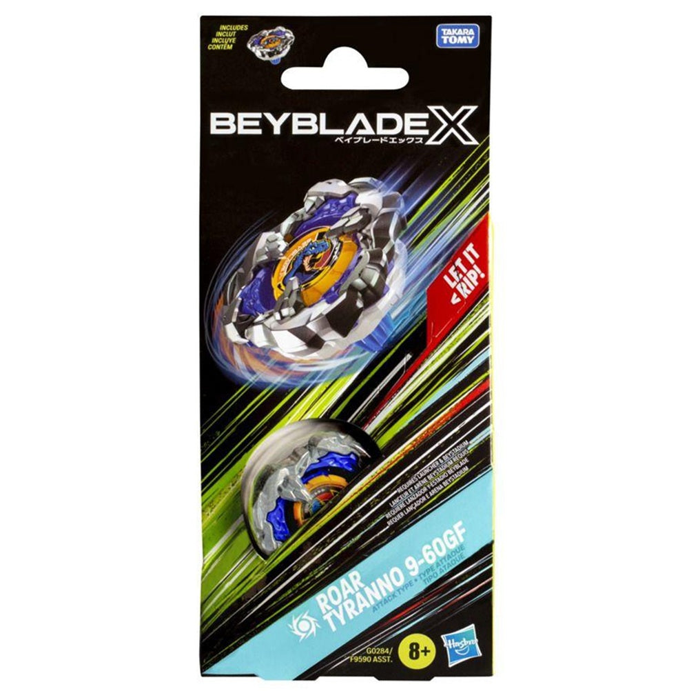 BEYBLADE-X - BOOSTER SINGLE TOP - WAVE 2 - PEZZO SINGOLO - ROAR TYRANNO