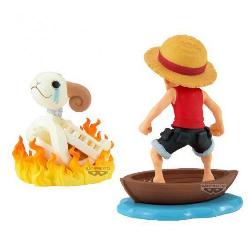 ""PRE-ORDER"" One Peace WCF Log Stories: Luffy & Going Merry 8cm