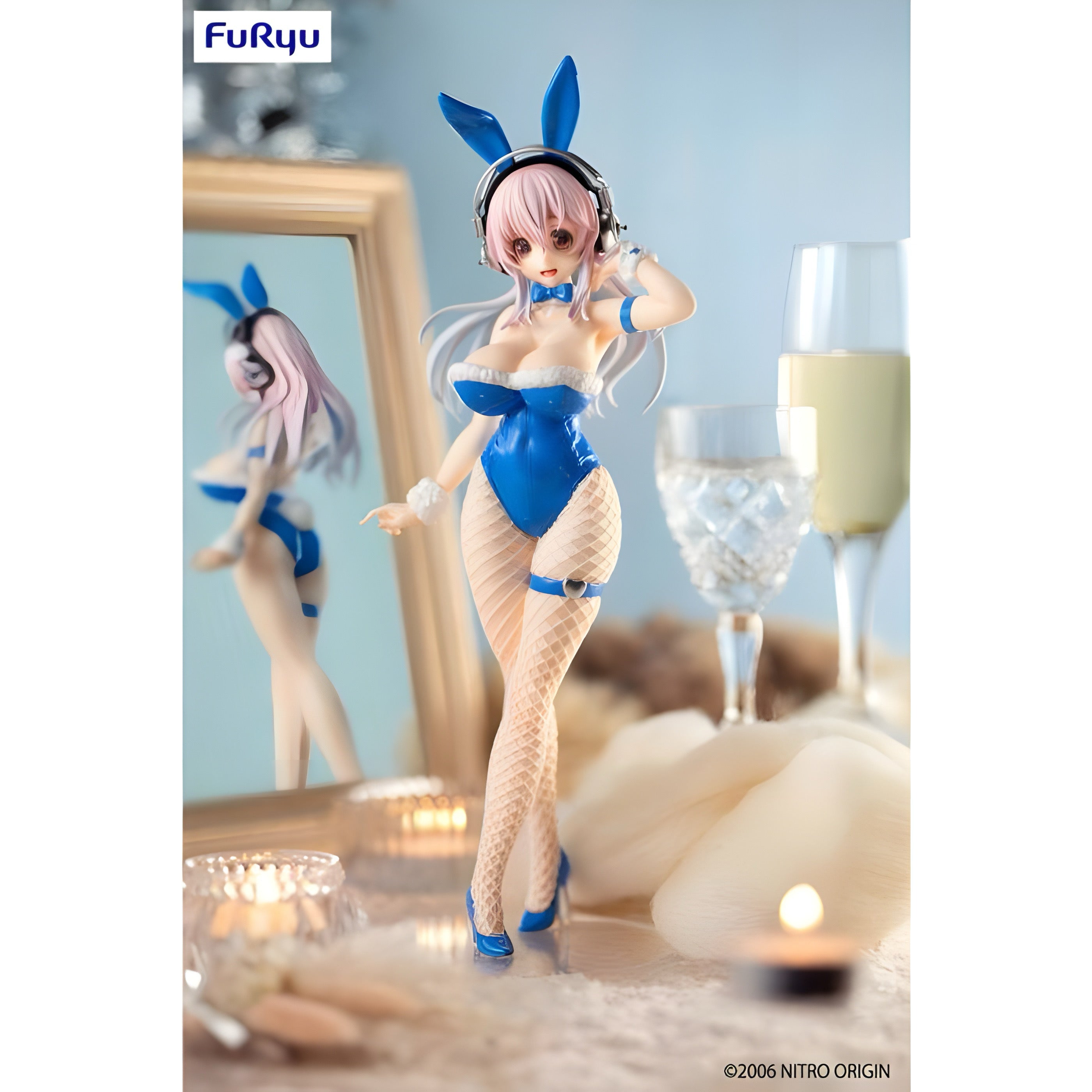 SUPER SONICO BICUTE BUNNY- Blue Rabbit Furyu 30CM