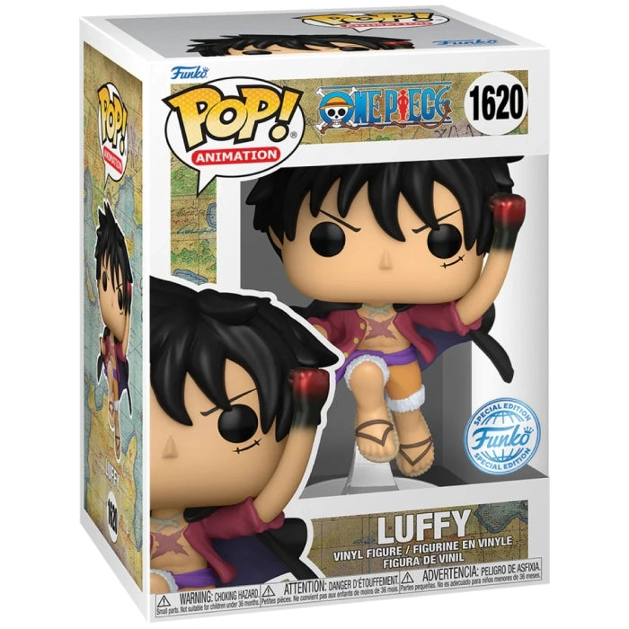 Funko POP! One Piece - ONE PIECE - LUFFY UPPERCUT (METALLIC) 9CM (1620)