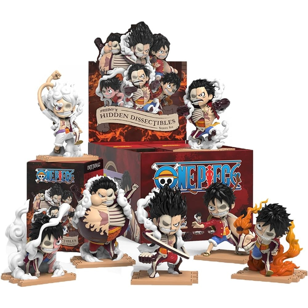 ONE PIECE - FREENY'S HIDDEN DISSECTIBLE BLIND BOX - ONE PIECE (LUFFY GEARS)