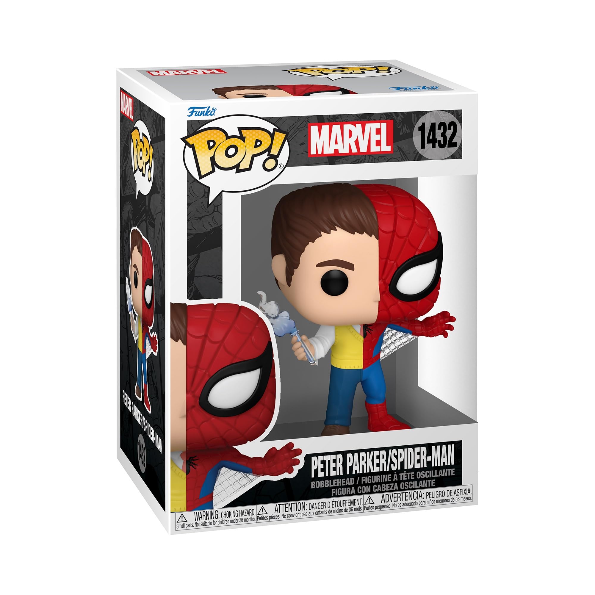 Funko POP! Marvel: Split Spider-Man/Peter Parker (1432)