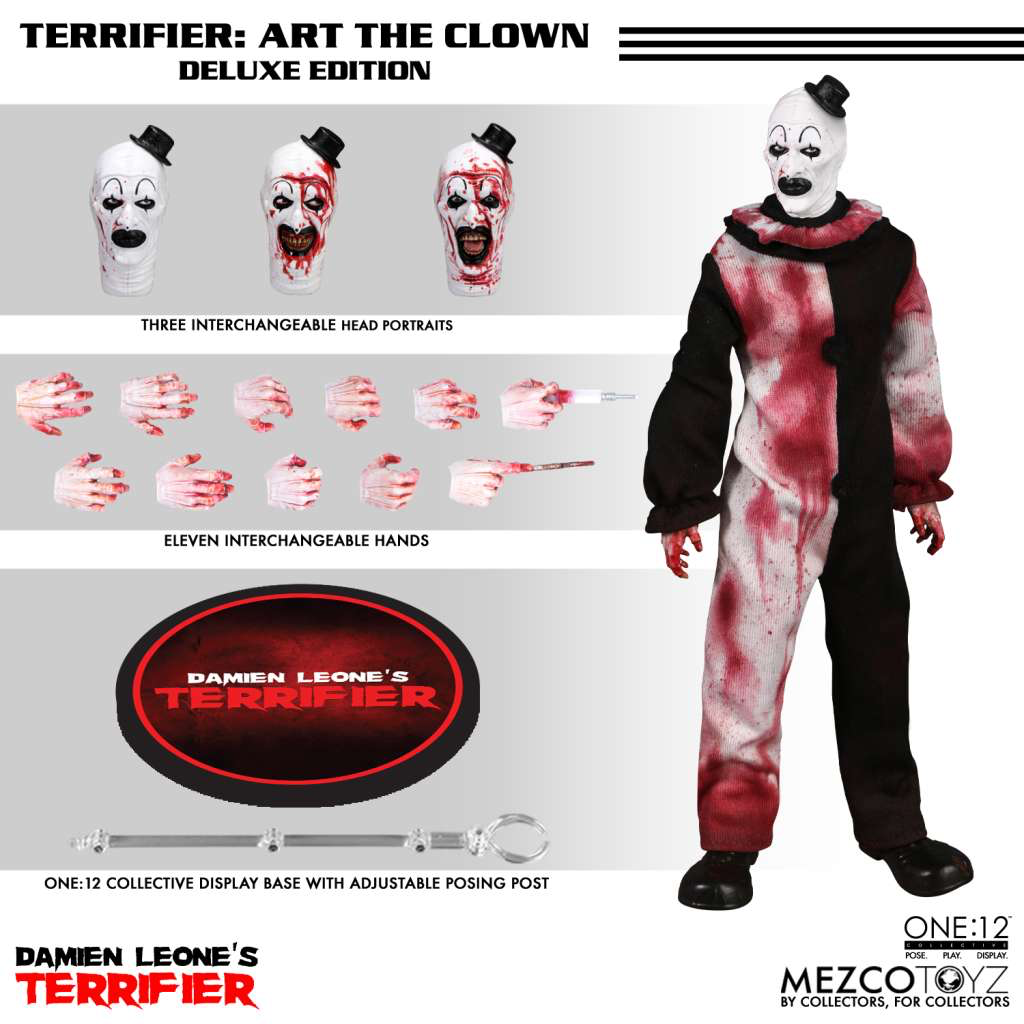 ""PRE-ORDER"" Terrifier Art The Clown Dlx Af - Mezco Toys