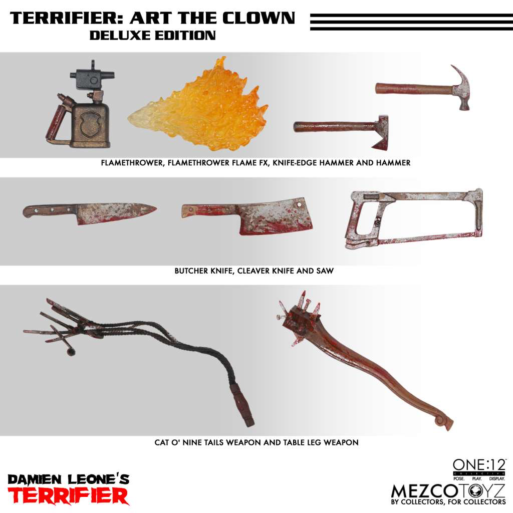 ""PRE-ORDER"" Terrifier Art The Clown Dlx Af - Mezco Toys