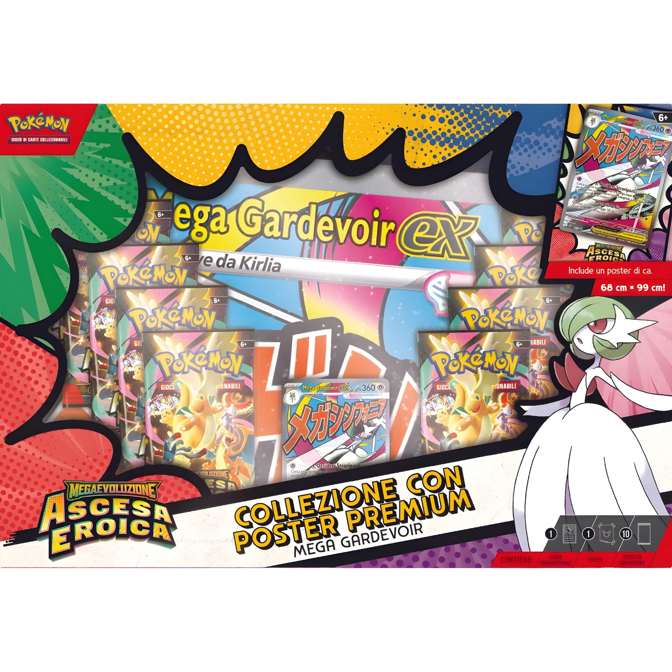 Pokemon M2.5 Collezione Poster Premium Mega Gardevoir (IT)
