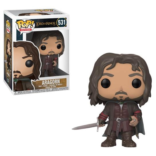 THE LORD OF THE RINGS - POP FUNKO VINYL FIGURE 531 ARAGORN 9CM