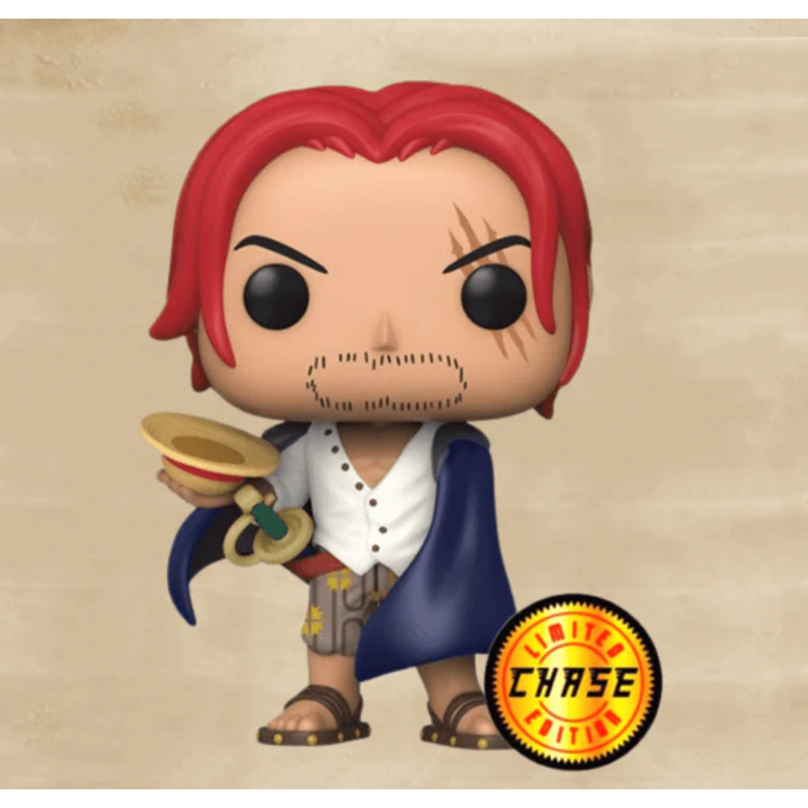 FUNKO POP ONE PIECE SHANKS CHASE (939)