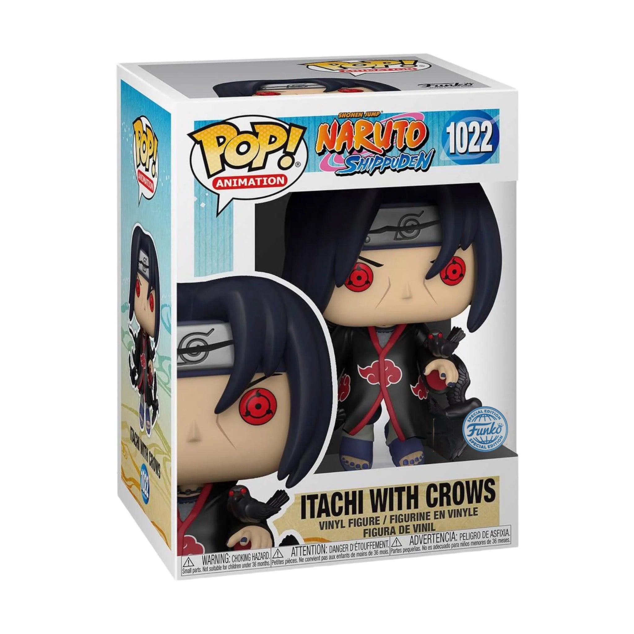 ""PRE-ORDER"" Naruto Shippuden: Funko Pop! Animation - Itachi With Crows (1022)