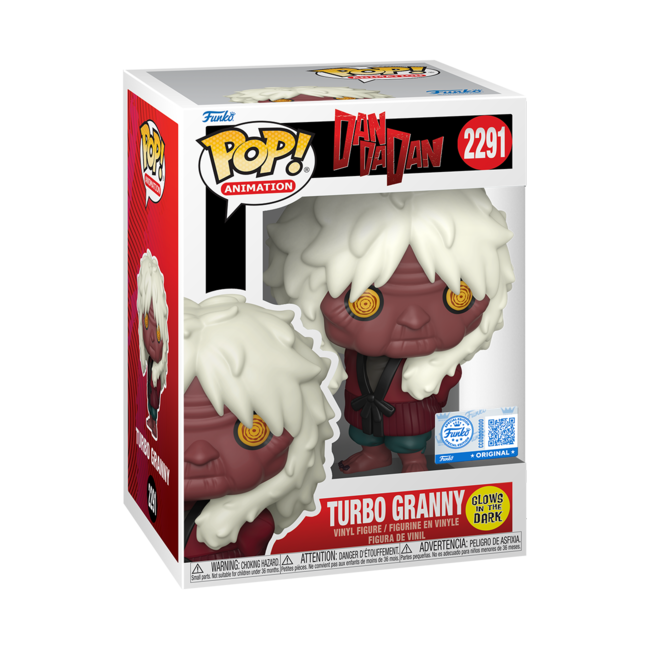 DANDADAN - POP FUNKO VINYL FIGURE - TURBO GRANNY (GW) 9CM COMICON 26 EXCL