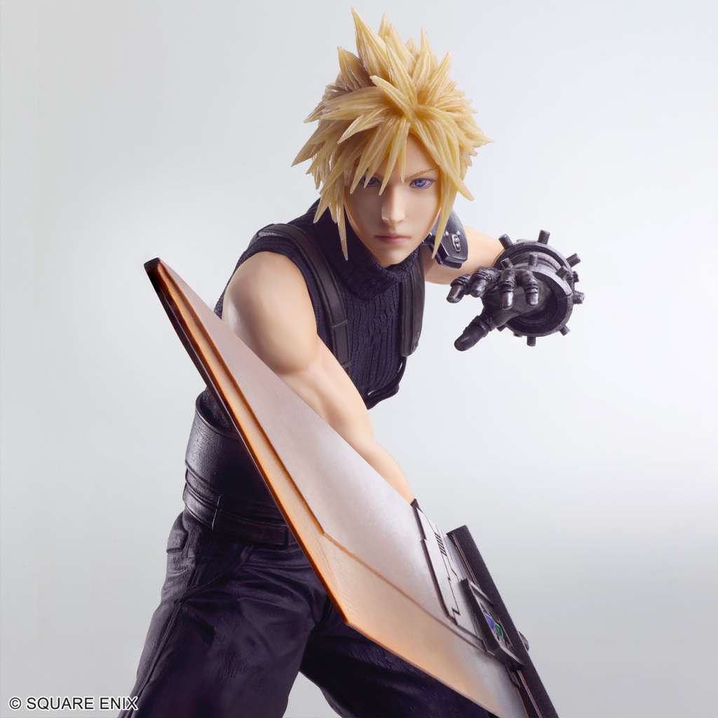 FF 7 Rebirth Cloud Strife Static Arts St