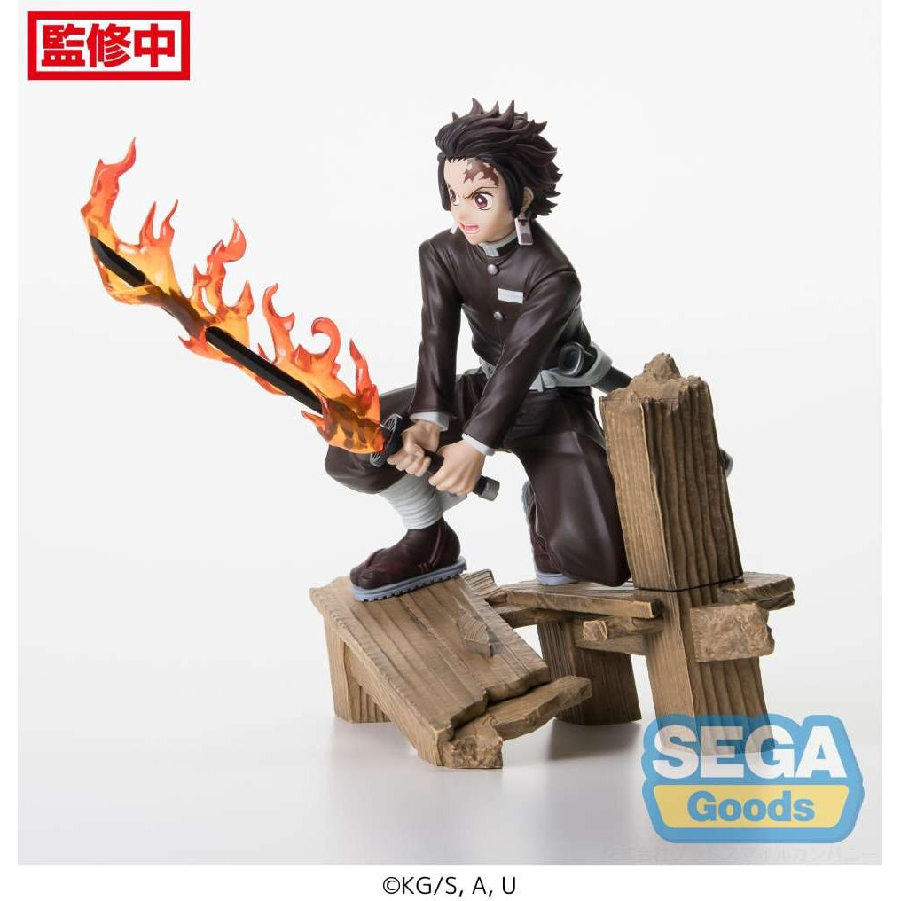 Demon Tanjiro Swords Xross Link Fig