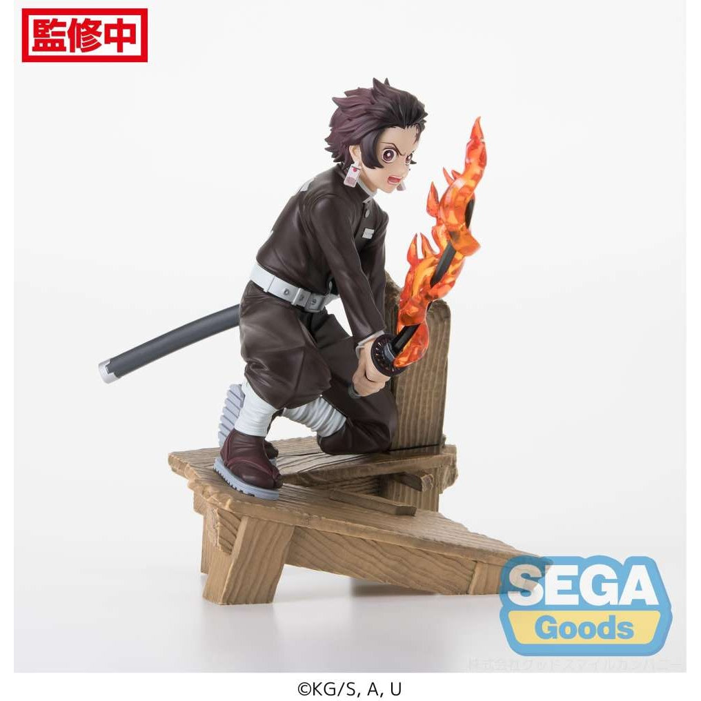 Demon Tanjiro Swords Xross Link Fig